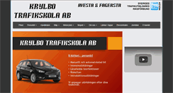 Desktop Screenshot of krylbotrafikskola.se